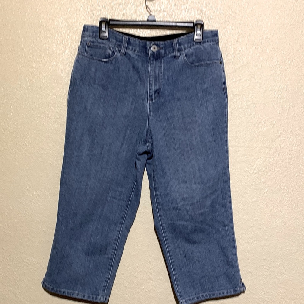 Christopher & Banks Blue Capris